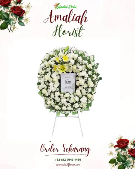 Krans Bunga Duka Paron