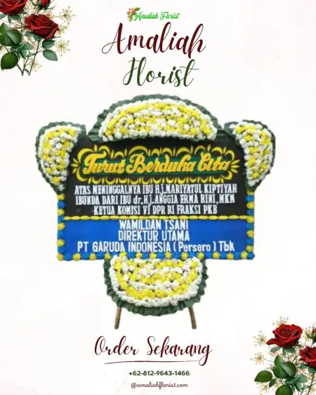 Papan Bunga Duka Paron